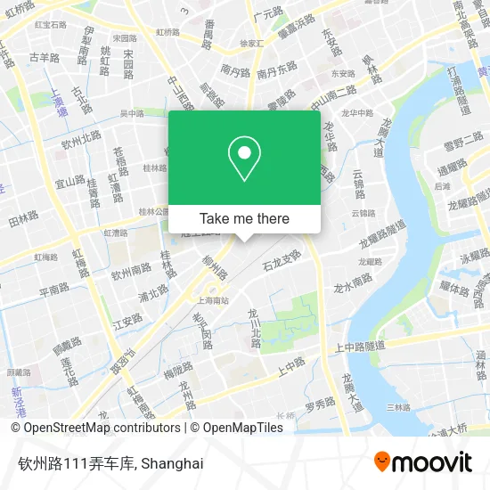 钦州路111弄车库 map
