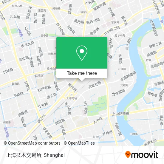 上海技术交易所 map