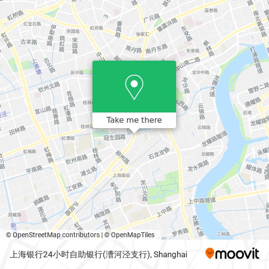 上海银行24小时自助银行(漕河泾支行) map