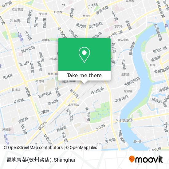 蜀地冒菜(钦州路店) map