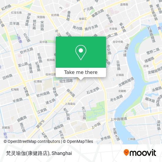 梵灵瑜伽(康健路店) map