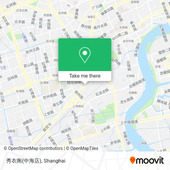 秀衣阁(中海店) map