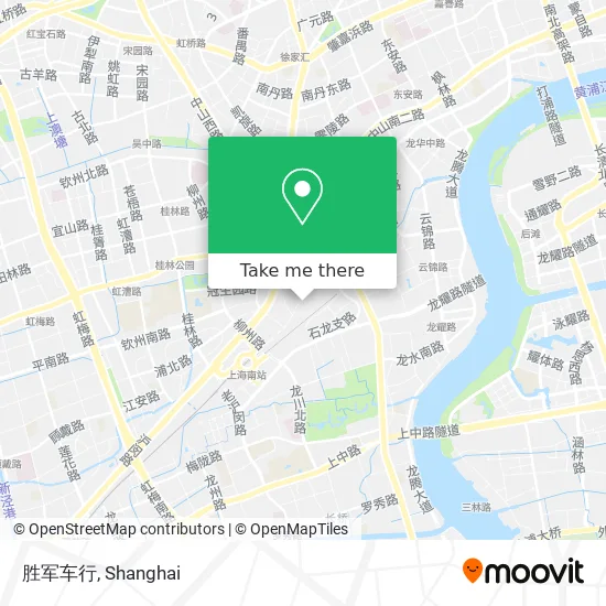 胜军车行 map