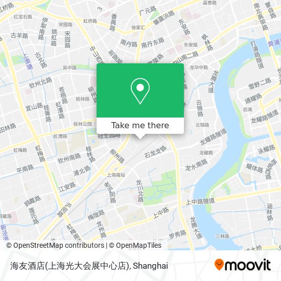 海友酒店(上海光大会展中心店) map