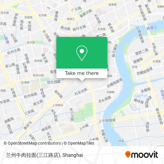 兰州牛肉拉面(三江路店) map