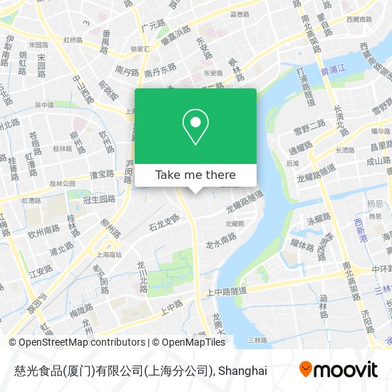 慈光食品(厦门)有限公司(上海分公司) map