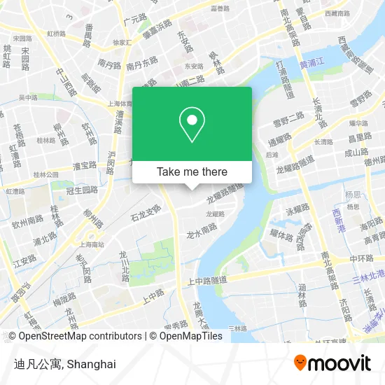 迪凡公寓 map