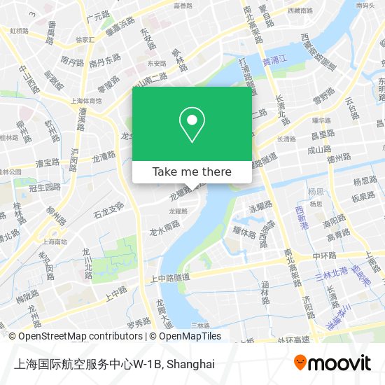 上海国际航空服务中心W-1B map