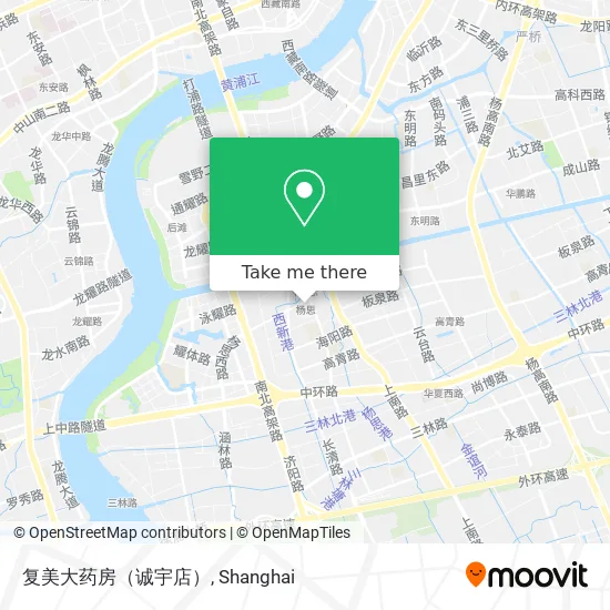 复美大药房（诚宇店） map