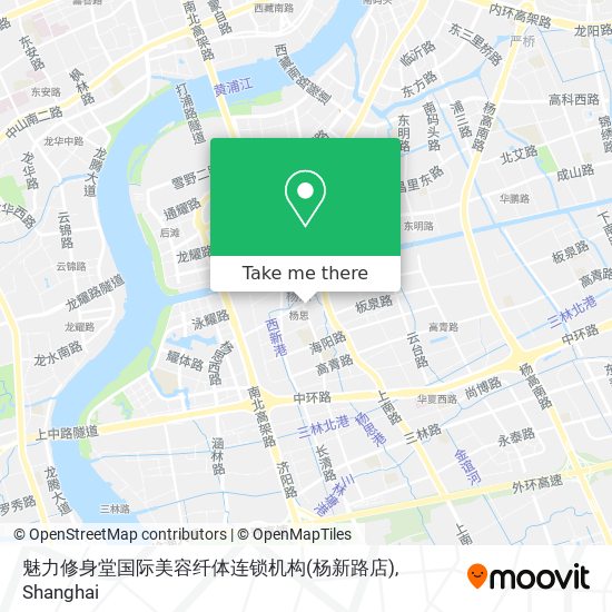 魅力修身堂国际美容纤体连锁机构(杨新路店) map