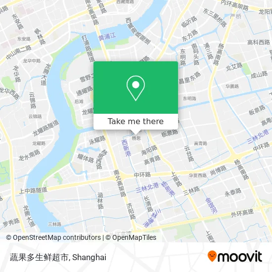 蔬果多生鲜超市 map