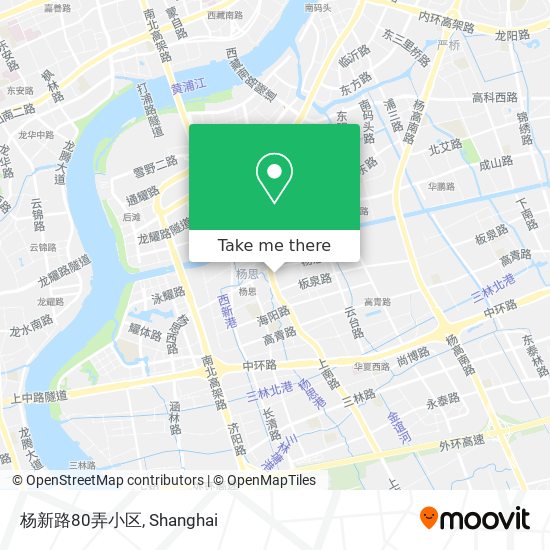 杨新路80弄小区 map