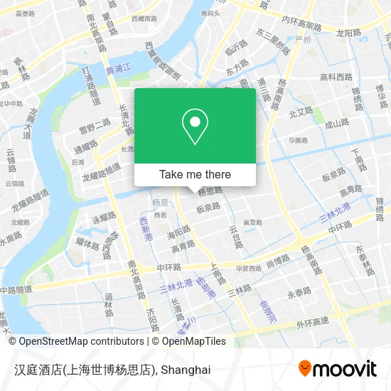 汉庭酒店(上海世博杨思店) map
