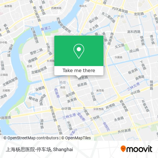 上海杨思医院-停车场 map