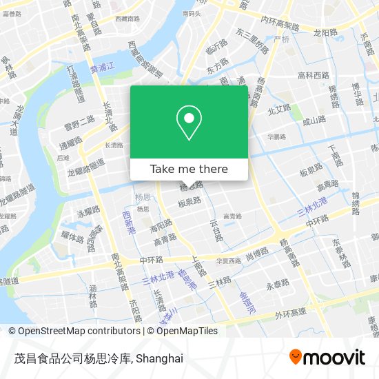 茂昌食品公司杨思冷库 map