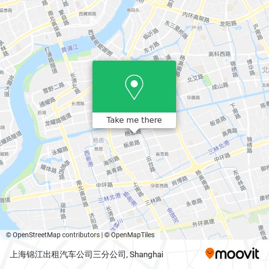上海锦江出租汽车公司三分公司 map