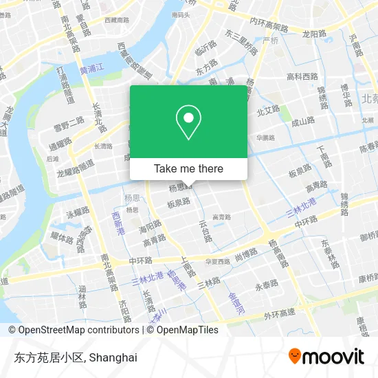 东方苑居小区 map