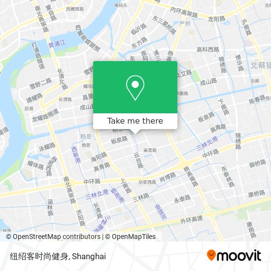 纽绍客时尚健身 map