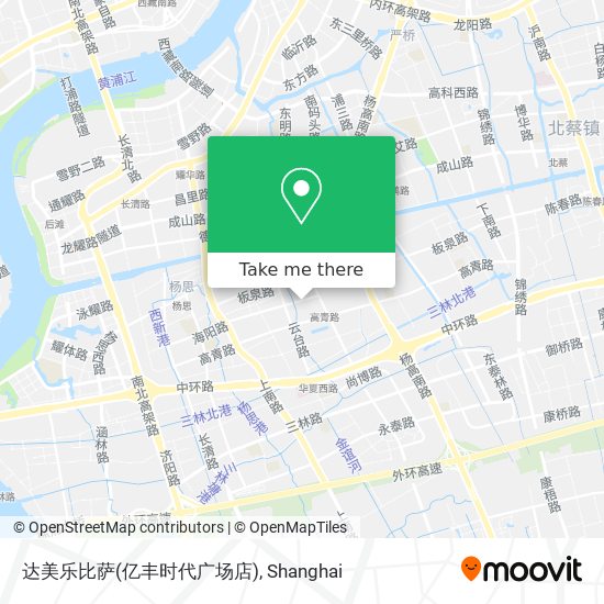 达美乐比萨(亿丰时代广场店) map