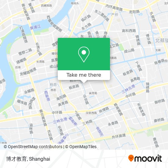 博才教育 map