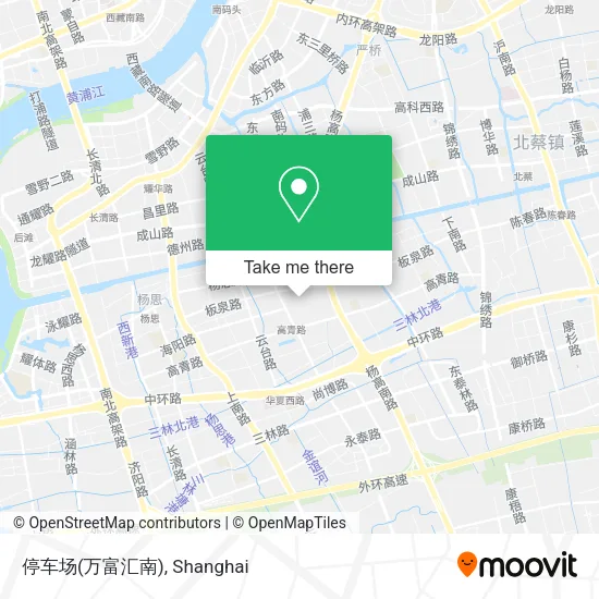 停车场(万富汇南) map