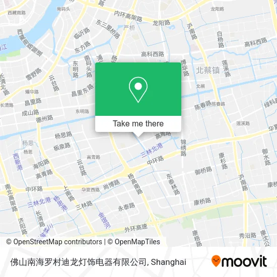 佛山南海罗村迪龙灯饰电器有限公司 map