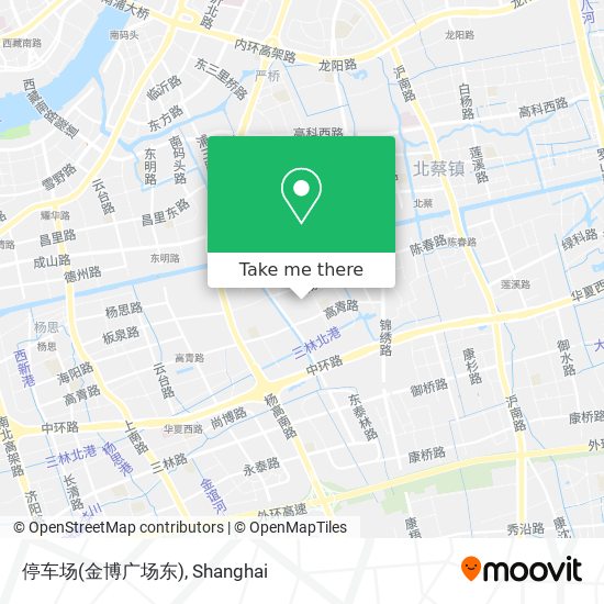 停车场(金博广场东) map