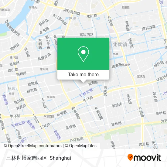 三林世博家园西区 map