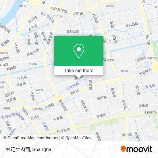 林记牛肉面 map