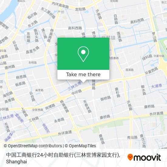 中国工商银行24小时自助银行(三林世博家园支行) map
