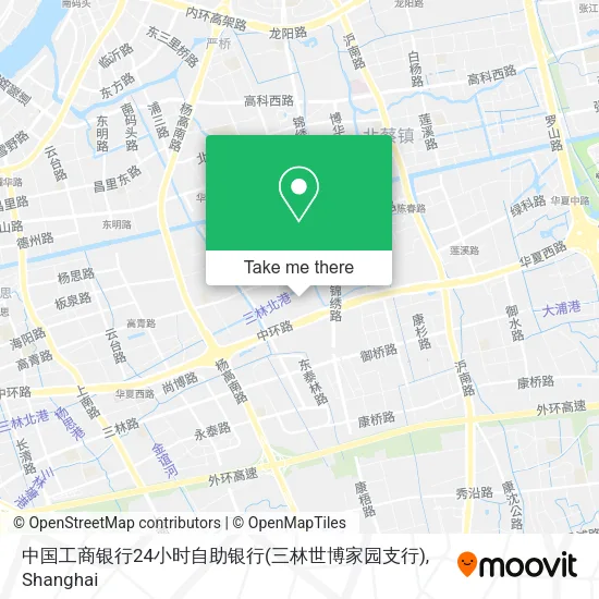 中国工商银行24小时自助银行(三林世博家园支行) map