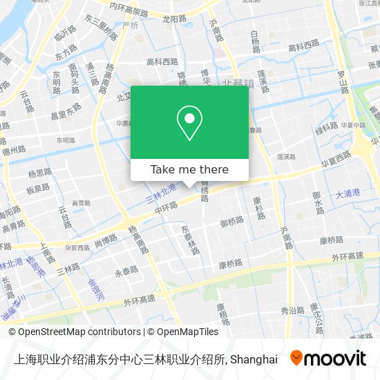 上海职业介绍浦东分中心三林职业介绍所 map