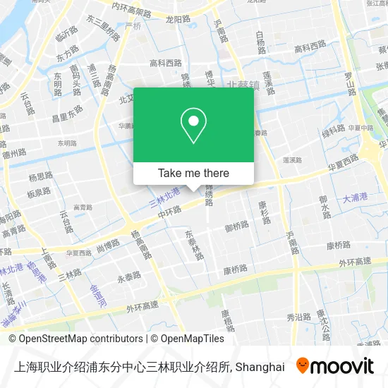 上海职业介绍浦东分中心三林职业介绍所 map