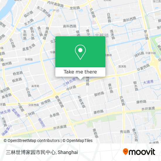 三林世博家园市民中心 map