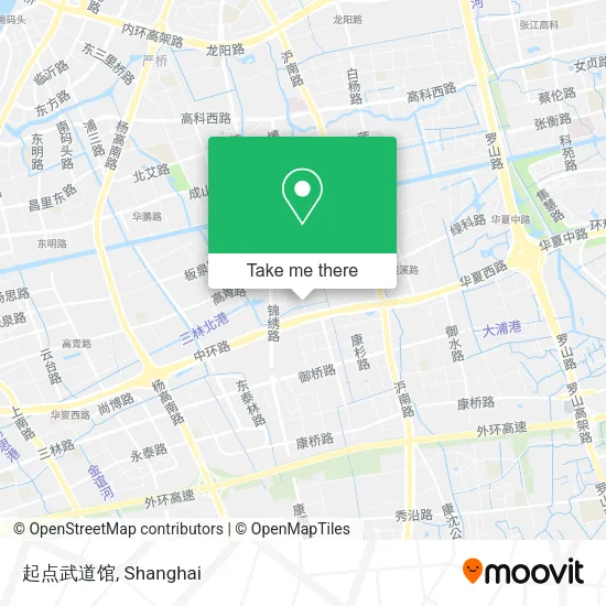 起点武道馆 map