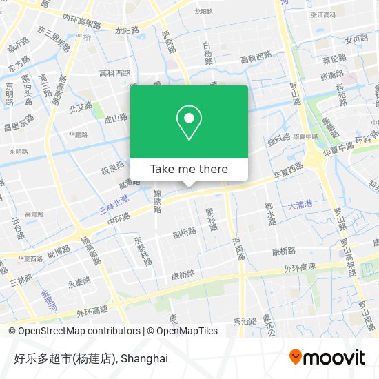 好乐多超市(杨莲店) map