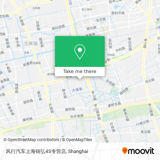 风行汽车上海锦弘4S专营店 map