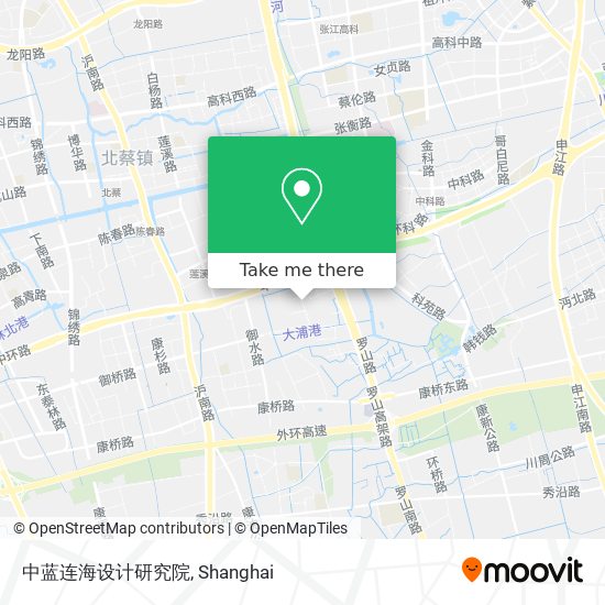 中蓝连海设计研究院 map