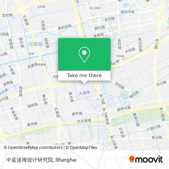 中蓝连海设计研究院 map