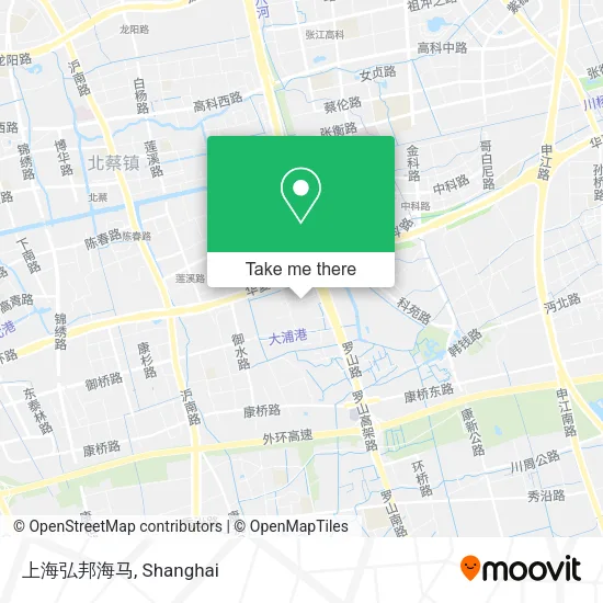 上海弘邦海马 map