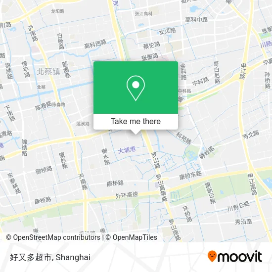好又多超市 map