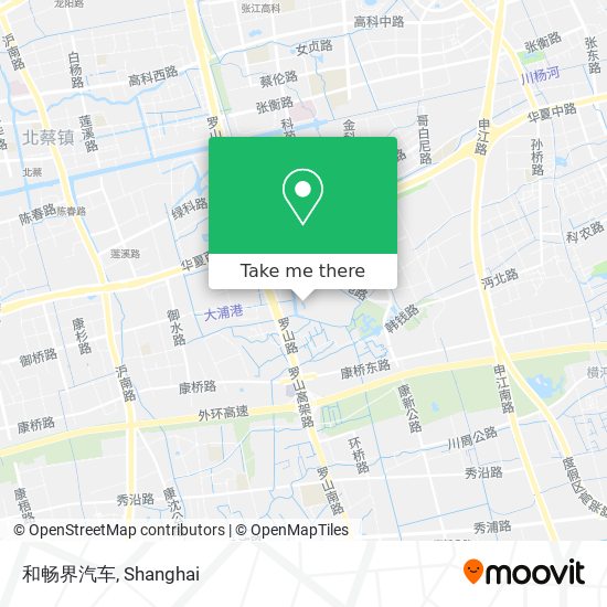 和畅界汽车 map