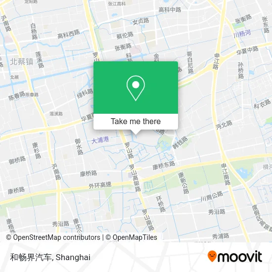 和畅界汽车 map