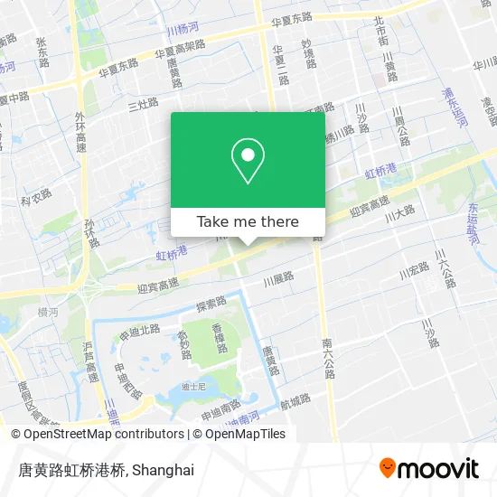 唐黄路虹桥港桥 map