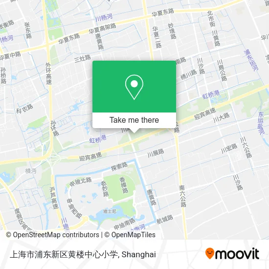 上海市浦东新区黄楼中心小学 map