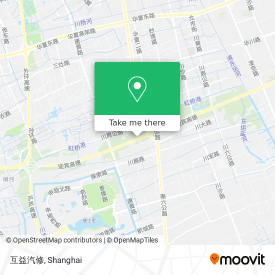互益汽修 map