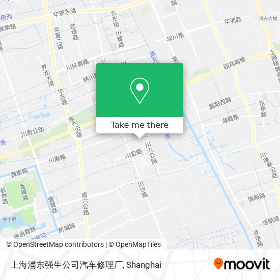 上海浦东强生公司汽车修理厂 map