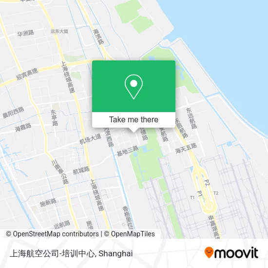 上海航空公司-培训中心 map