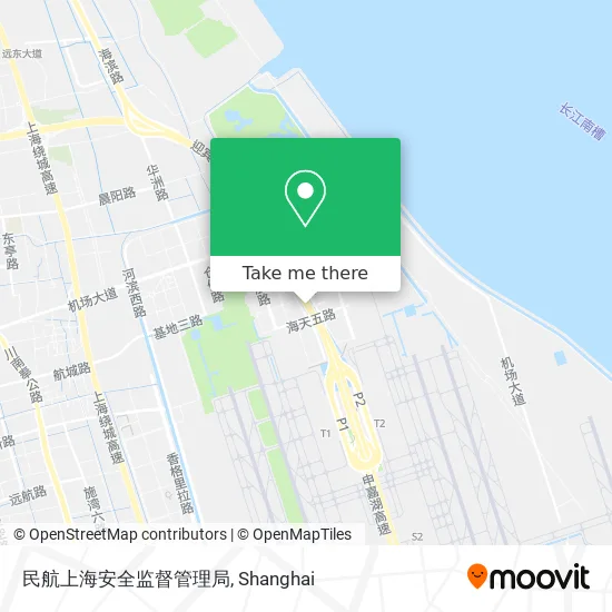民航上海安全监督管理局 map