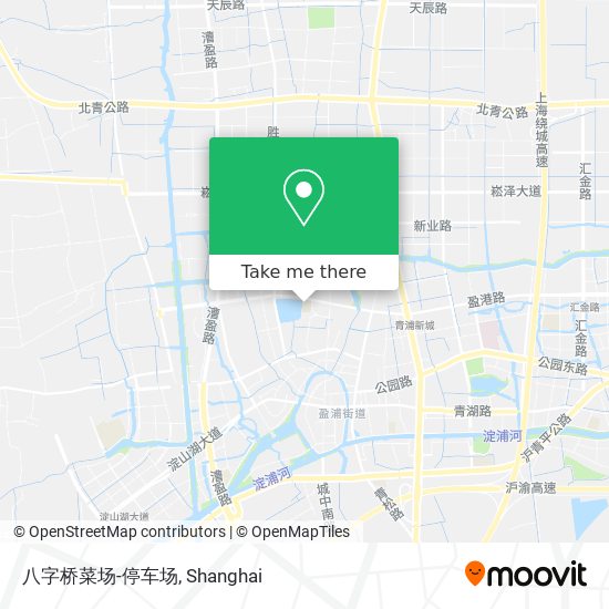 八字桥菜场-停车场 map